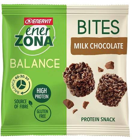 ENERZONA BITES MILK CHOCOLATE 1 BUSTINA - Farmapanda Srl