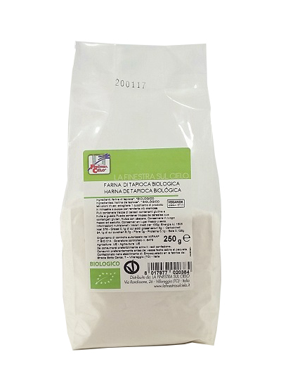 FARINA DI TAPIOCA BIO 250 G - Farmapanda Srl
