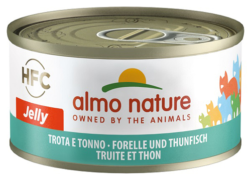 ALMO NATURE CAT TROTA TONNO 70 G - Farmapanda Srl