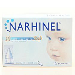 RICARICA USA E GETTA PER ASPIRATORE NASALE NARHINEL 10 PEZZI SOFT ARTICOLO 526405 - Farmapanda Srl