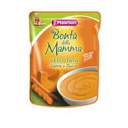 PLASMON POUCHES VELLUTATA DI CAROTE E ZUCCA 180 G - Farmapanda Srl