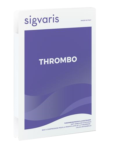 SIGVARIS THROMBO MONOCOLLANT LUNGO PUNTA APERTA BIANCO M - Farmapanda Srl
