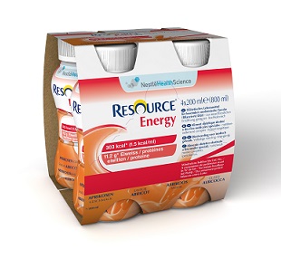 RESOURCE ENERGY ALBICOCCA 4 BOTTIGLIE 200 ML - Farmapanda Srl