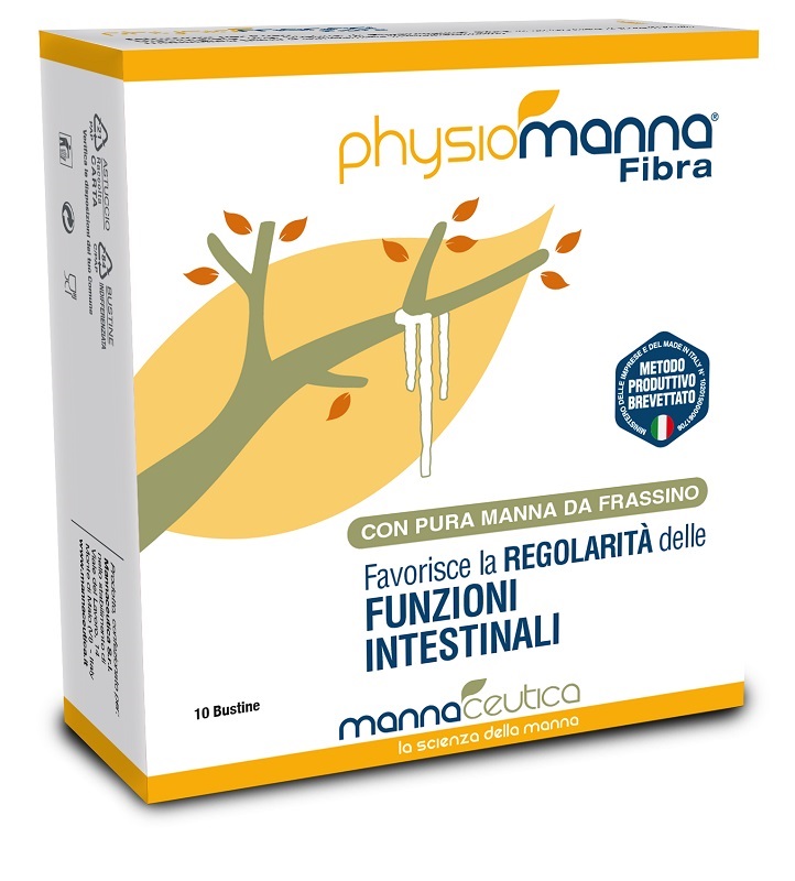 PHYSIOMANNA FIBRA 10 BUSTINE - Farmapanda Srl