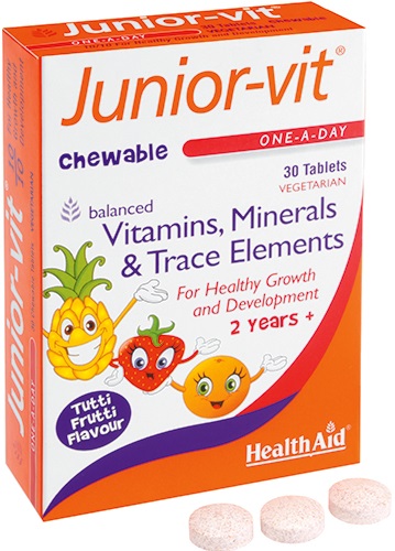 JUNIORVIT BLISTER 30 TAVOLETTE MASTICABILI - Farmapanda Srl
