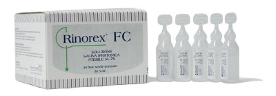 RINOREX FC SOLUZIONE SALINA IPERTONICA 7% 30 FIALE 5 ML - Farmapanda Srl
