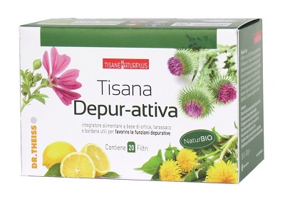 NATURPLUS TISANA DEPUR-ATTIVA 20 FILTRI - Farmapanda Srl