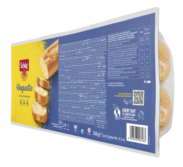 SCHAR BAGUETTE SENZA LATTOSIO 2 X 175 G - Farmapanda Srl