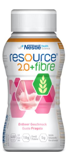 RESOURCE 2,0 + FIBRE FRAGOLA 200 ML - Farmapanda Srl