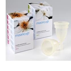 COPPETTA MESTRUALE MOONCUP TAGLIA A GRANDE PER DONNE CON PIU' DI 30 ANNI - Farmapanda Srl