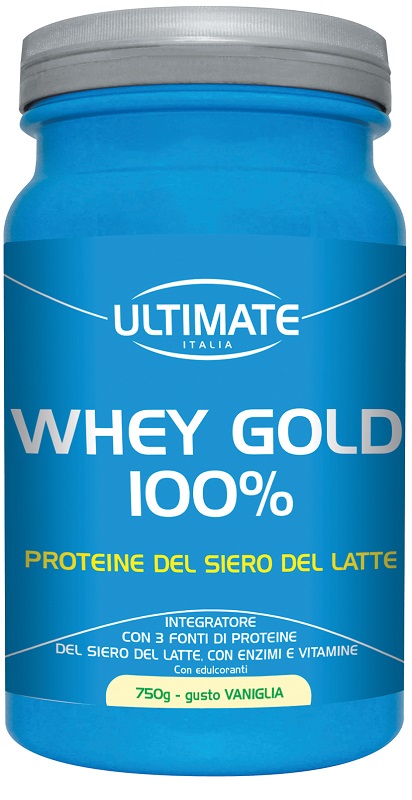 ULTIMATE WHEY GOLD 100 % VANIGLIA 750 G - Farmapanda Srl