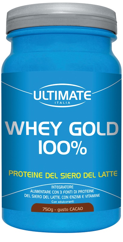 ULTIMATE WHEY GOLD 100 % CACAO 750 G - Farmapanda Srl