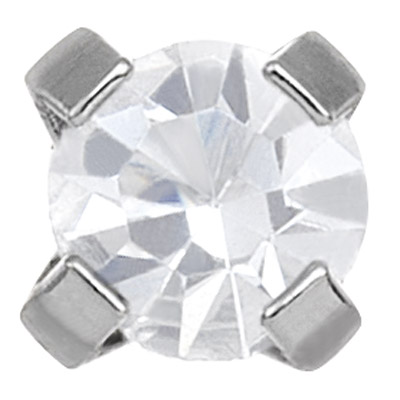 SYSTEM75 TIFFANY CRISTALLO 3MM ACCIAIO 132 - Farmapanda Srl