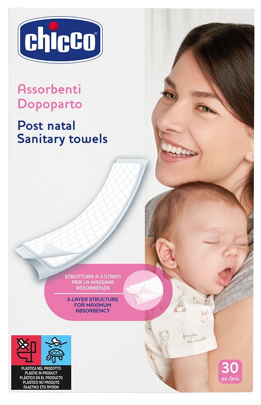 CHICCO ASSORBENTI PROTECTION POSTPARTO 30 PEZZI - Farmapanda Srl
