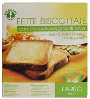 FETTE BISCOTTATE FARINA BIANCA SENZA ZUCCHERO 270 G - Farmapanda Srl