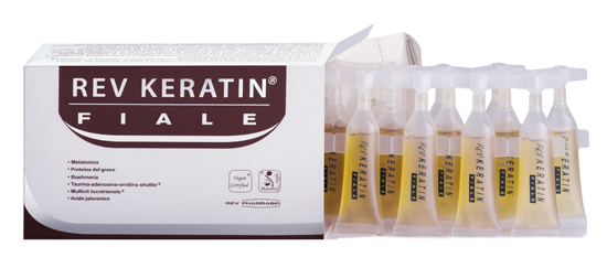 REV KERATIN FIALE 15 FIALE 5 ML - Farmapanda Srl