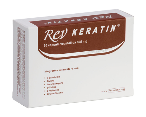 REV KERATIN 30 CAPSULE - Farmapanda Srl