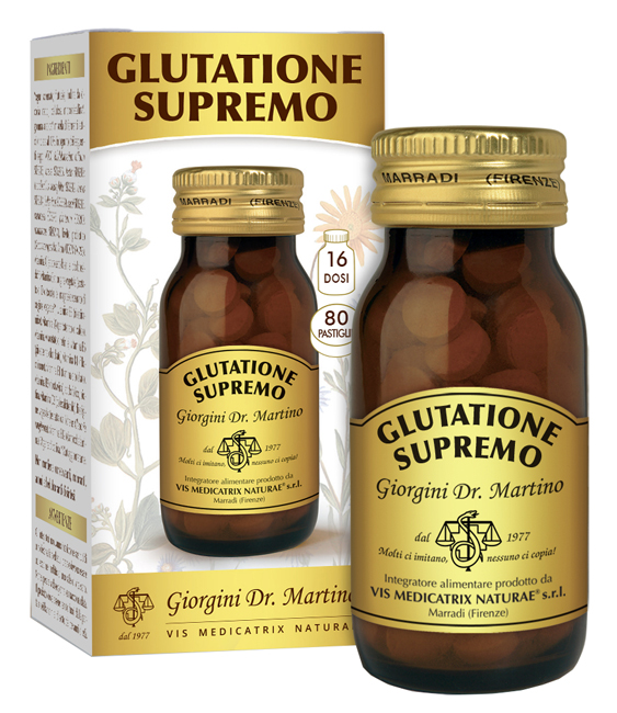 GLUTATIONE SUPREMO 80 PASTIGLIE - Farmapanda Srl
