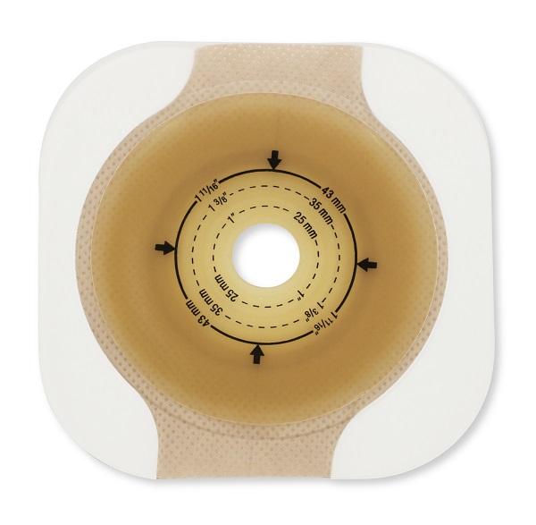 PLACCA CONFORM 2 FORMAFLEX CON ADESIVO BARRIERA PROTETTIVA A SPESSORE DIFFERENZIATO RILIEVI CIRCOLARI FILM DI SUPPORTO ANELASTICO FLANGIA FLOTTANTE 70 MM 5 PEZZI - Farmapanda Srl