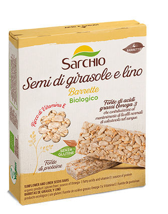 BARRETTE SEMI DI GIRASOLE/LINO 4X20 G - Farmapanda Srl