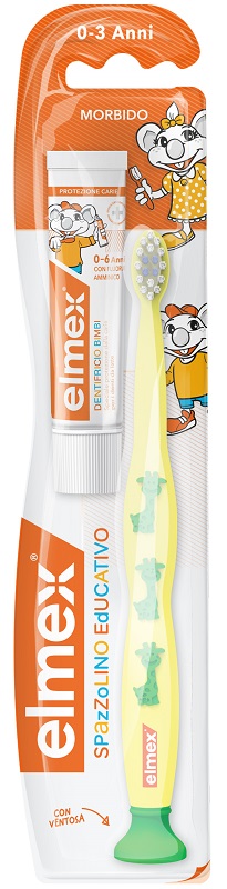 ELMEX SPAZZOLINO BIMBI EDUCATIVO NEW 0-3 ANNI - Farmapanda Srl