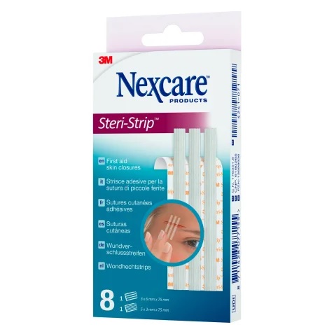 CEROTTO PER SUTURA NEXCARE STERISTRIP 6X75 MM + 3X75 MM - Farmapanda Srl