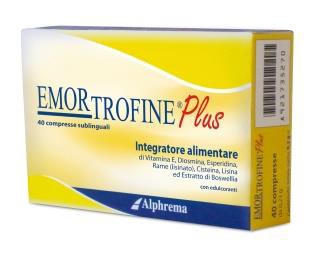 EMORTROFINE PLUS 40 COMPRESSE SUBLINGUALI - Farmapanda Srl