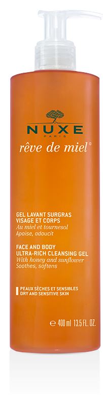 NUXE REVE DE MIEL GEL DETERGENTE VISO E CORPO 400 ML - Farmapanda Srl