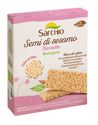 BARRETTE SEMI DI SESAMO 4X20 G - Farmapanda Srl