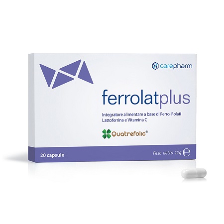 FERROLAT PLUS 20 CAPSULE - Farmapanda Srl