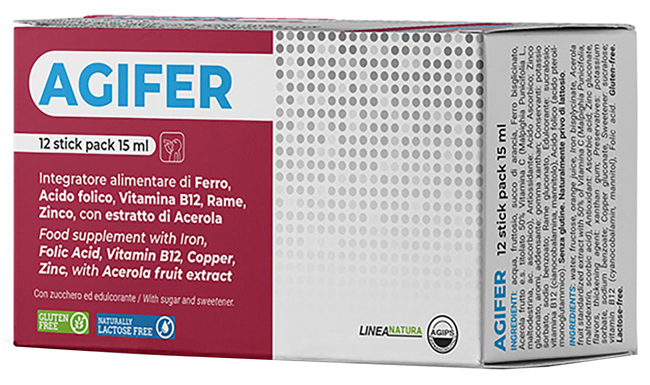 AGIFER 15 STICK 15 ML - Farmapanda Srl