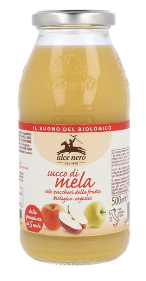SUCCO 100% MELA BIO 500 ML - Farmapanda Srl