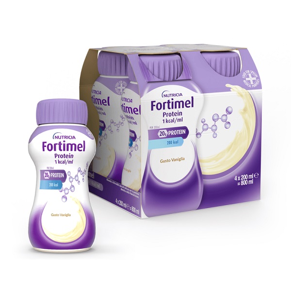 FORTIMEL VANIGLIA 200 ML 4 PEZZI - Farmapanda Srl
