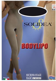 BODY LIPO LEGGINGS VITA ALTA NERO ML - Farmapanda Srl