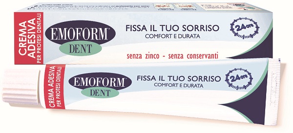 EMOFORM DENT CREMA ADESIVA PER PROTESI DENTALE 45 G - Farmapanda Srl