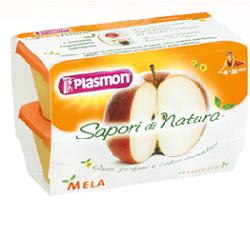 PLASMON SAPORI DI NATURA OMOGENEIZZATO MELA 100 G X 4 PEZZI - Farmapanda Srl