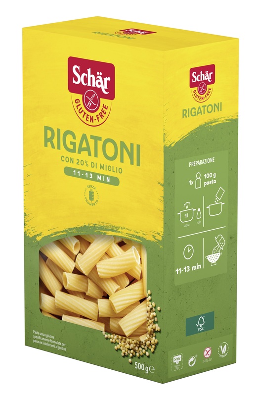 SCHAR RIGATONI 500 G - Farmapanda Srl