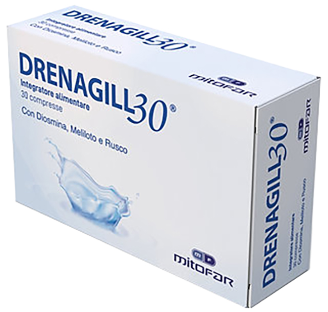 DRENAGILL 30 30 COMPRESSE - Farmapanda Srl