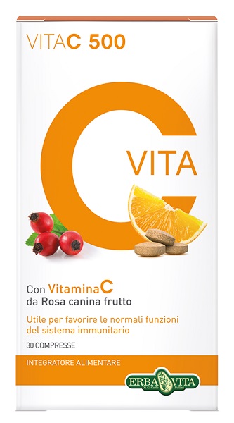 VITA C 500 30 COMPRESSE - Farmapanda Srl