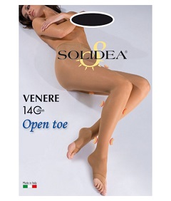 VENERE 140 OPEN TOE COLLANT NERO 3-ML - Farmapanda Srl