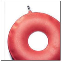 CIAMBELLA PER INVALIDI GONFIABILE IN GOMMA TEAM DELUXE IN SACCHETTO DIAMETRO 43 CM 1 PEZZO - Farmapanda Srl