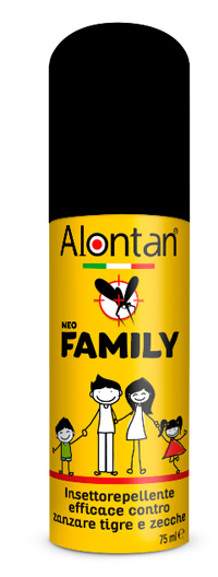 ALONTAN NEO FAMILY SPRAY 75 ML ICARIDINA 10% - Farmapanda Srl