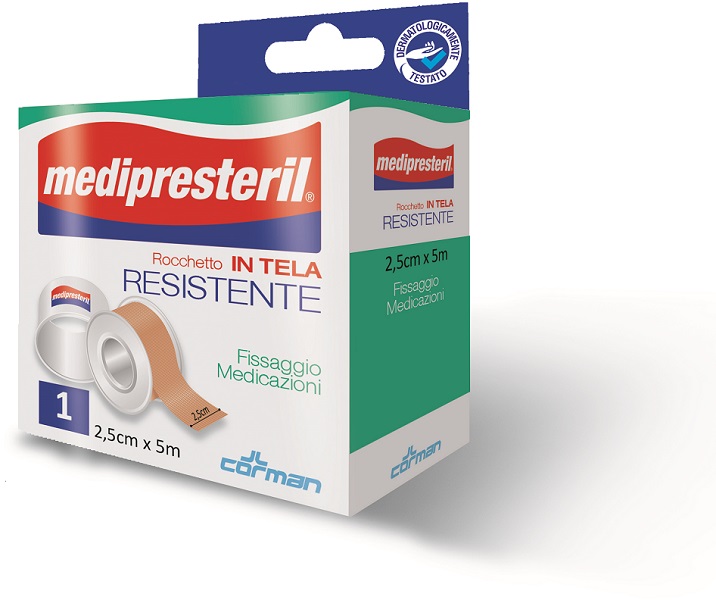 CEROTTO IN ROCCHETTO IN TELA MEDIPRESTERIL 5X250CM - Farmapanda Srl