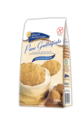PIACERI MEDITERRANEI PANE GRATTUGGIATO SENZA GLUTINE 250 G - Farmapanda Srl