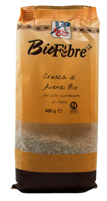FSC BIOFIBRE+ CRUSCA DI AVENA BIO AD ALTO CONTENUTO DI FIBRA 400 G - Farmapanda Srl