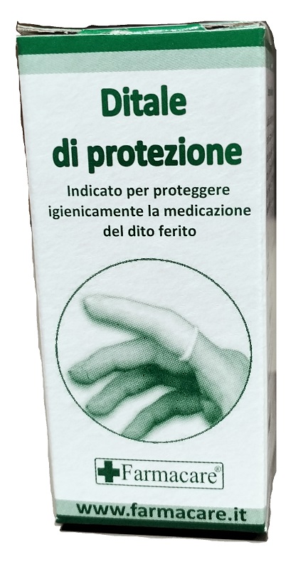 DITALE DI PROTEZIONE CURVO MISURA 3 IN LATTICE - Farmapanda Srl