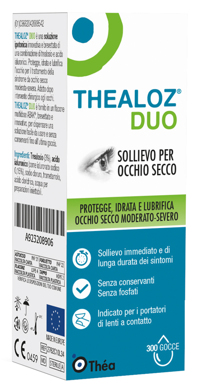 THEALOZ DUO SOLUZIONE OCULARE FLACONE 10 ML - Farmapanda Srl