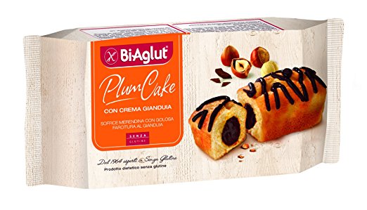 BIAGLUT SFORNAGUSTO PLUMCAKE AL GIANDUIA 4 X 45 G - Farmapanda Srl