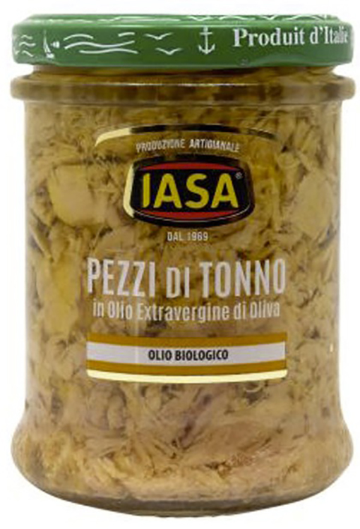 FILETTI DI TONNO ALL'OLIO EXTRAVERGINE DI OLIVA 200 G - Farmapanda Srl