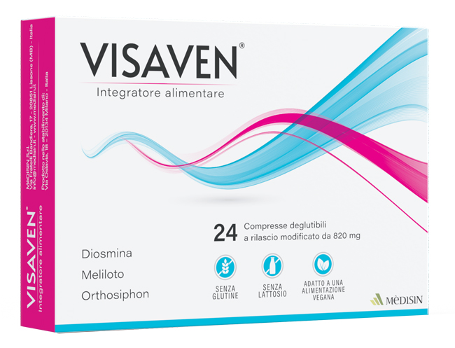 VISAVEN 24 COMPRESSE 19,2 G - Farmapanda Srl